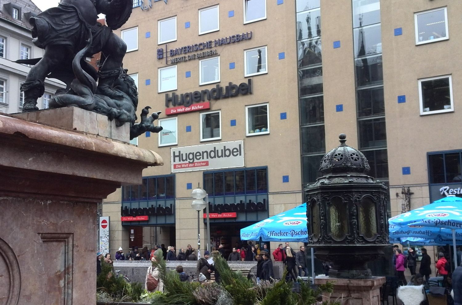 Ein wenig Wehmut: Abschied vom Hugendubel am Marienplatz