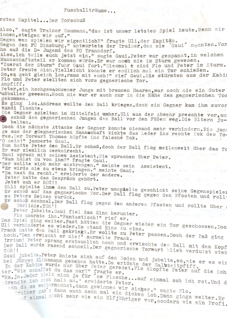 Historische Fundstücke: Was meine allerersten Kurzgeschichten über mich verraten