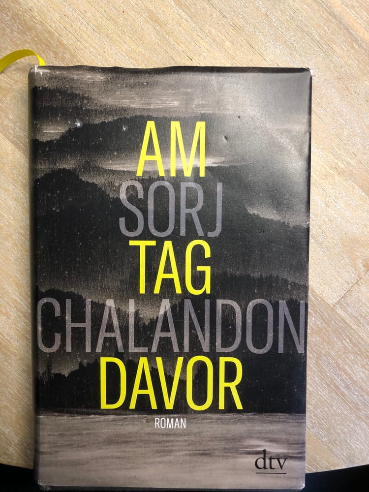 Buchkritik: "Am Tag davor" ist viel passiert