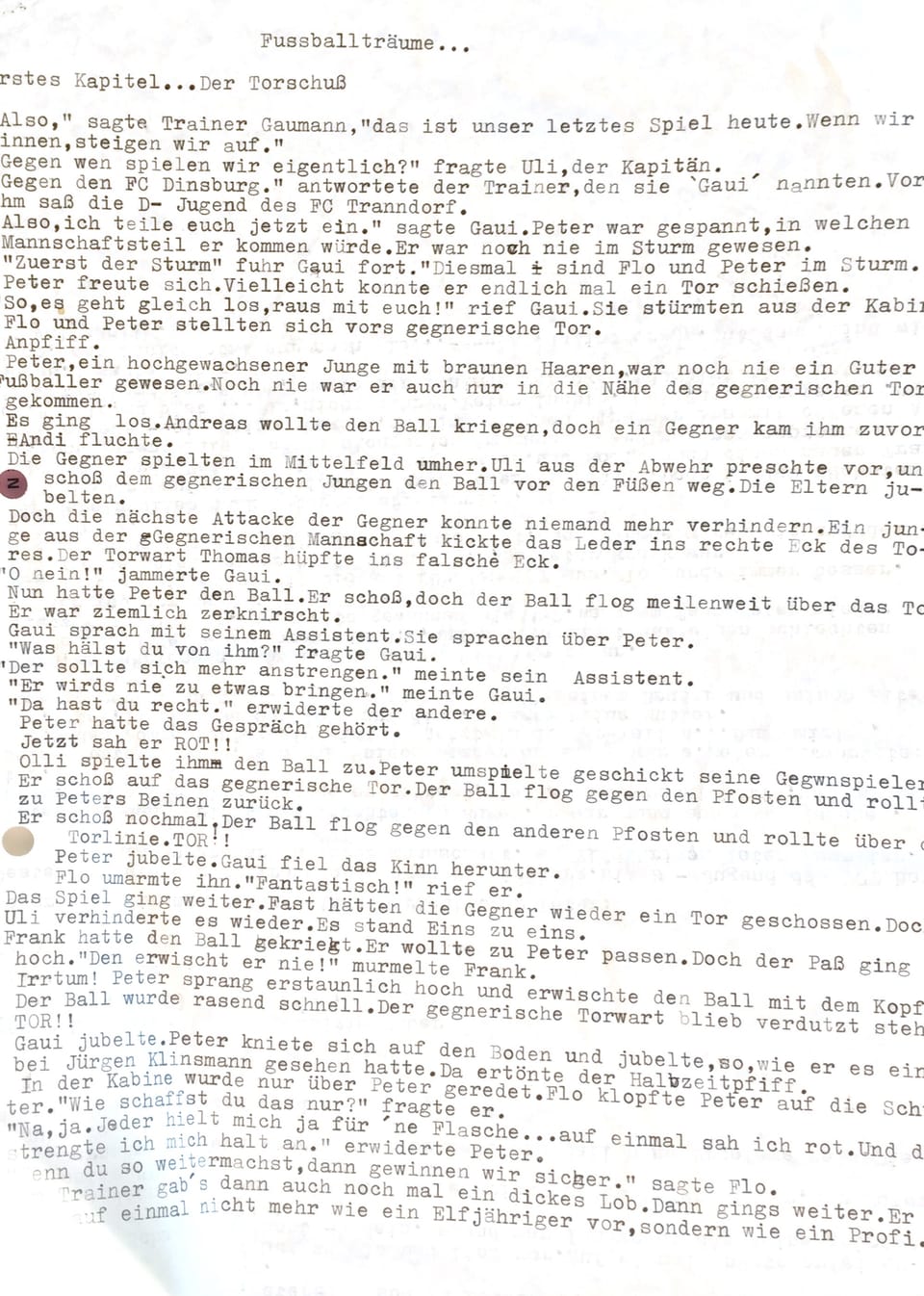 Historische Fundstücke: Was meine allerersten Kurzgeschichten über mich verraten