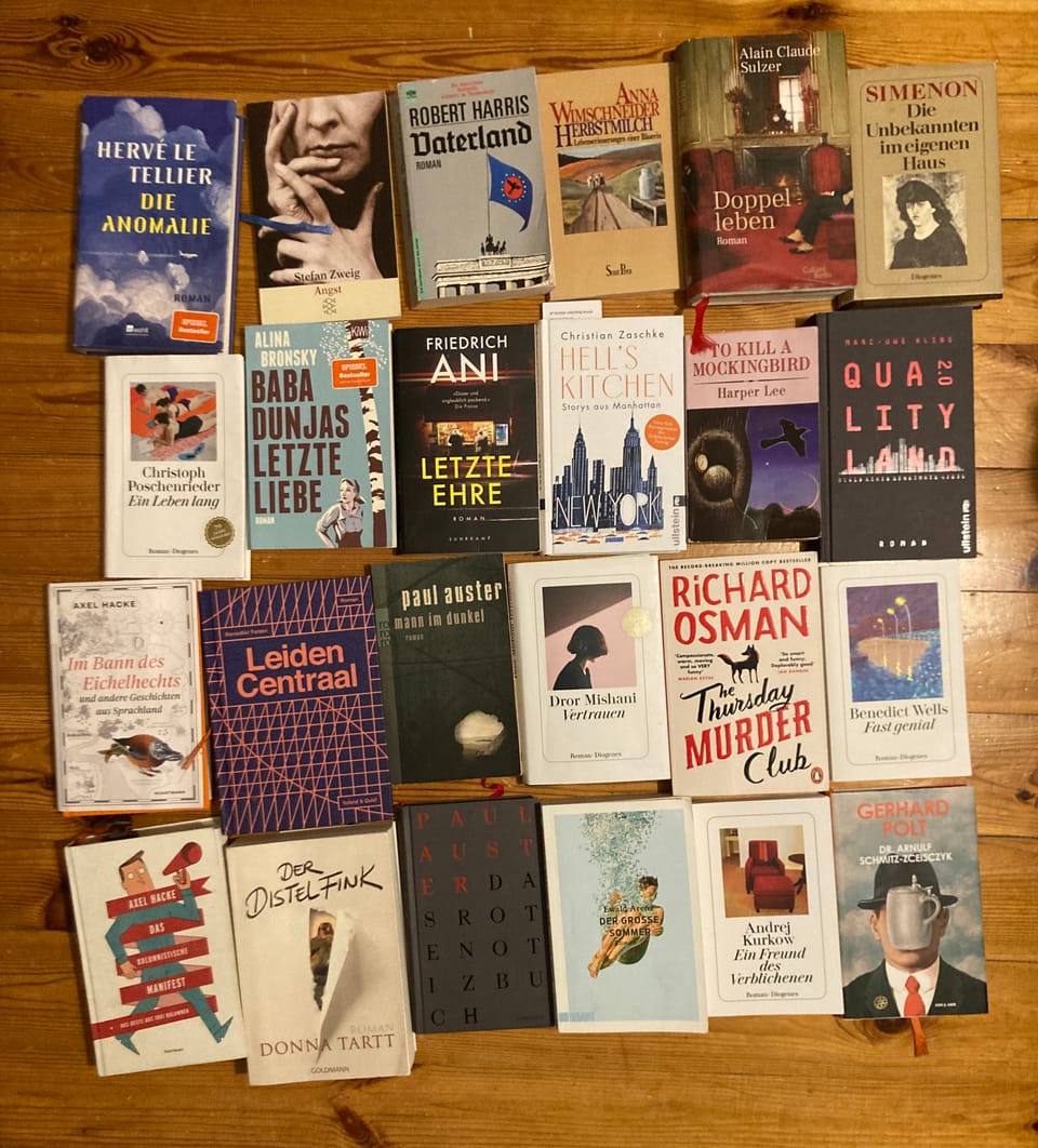 Ein Jahr in Büchern: Was ich 2022 alles gelesen habe - und wie ich es fand